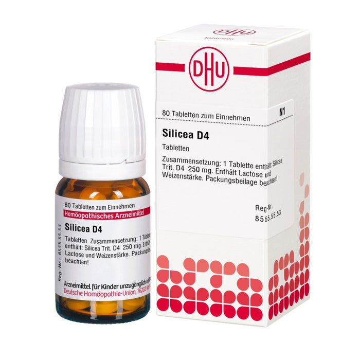 DHU Silicea D4 Tabletten, 80 St. Tabletten