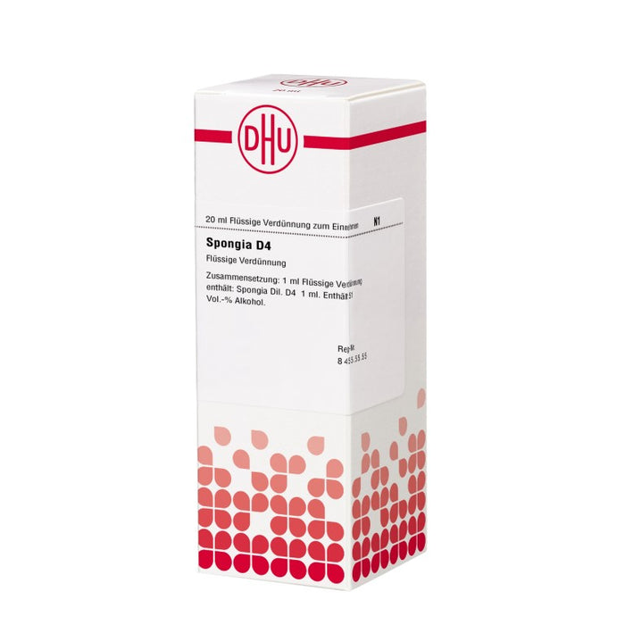 DHU Spongia D4 Dilution, 20 ml Lösung