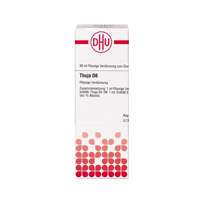 DHU Thuja D6 Dilution, 20 ml Lösung