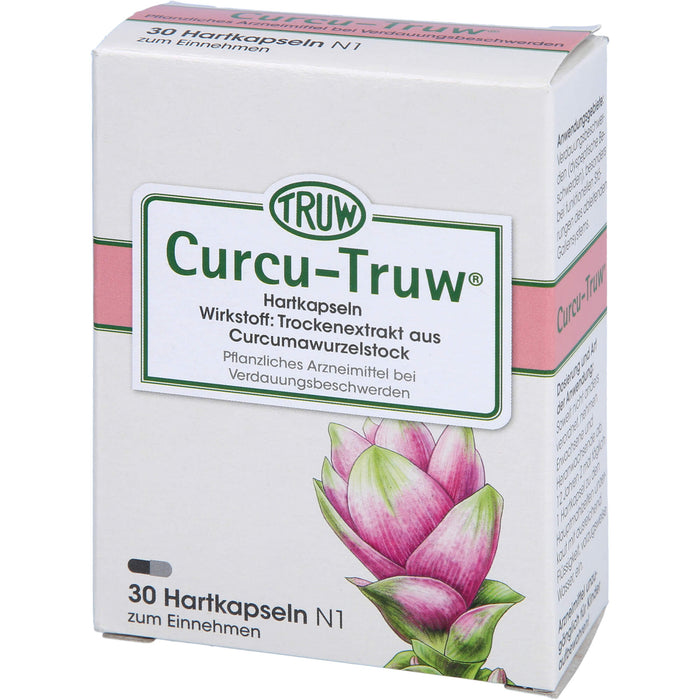 Curcu-Truw Kapseln bei Verdauungsbeschwerden, 30 pcs. Capsules