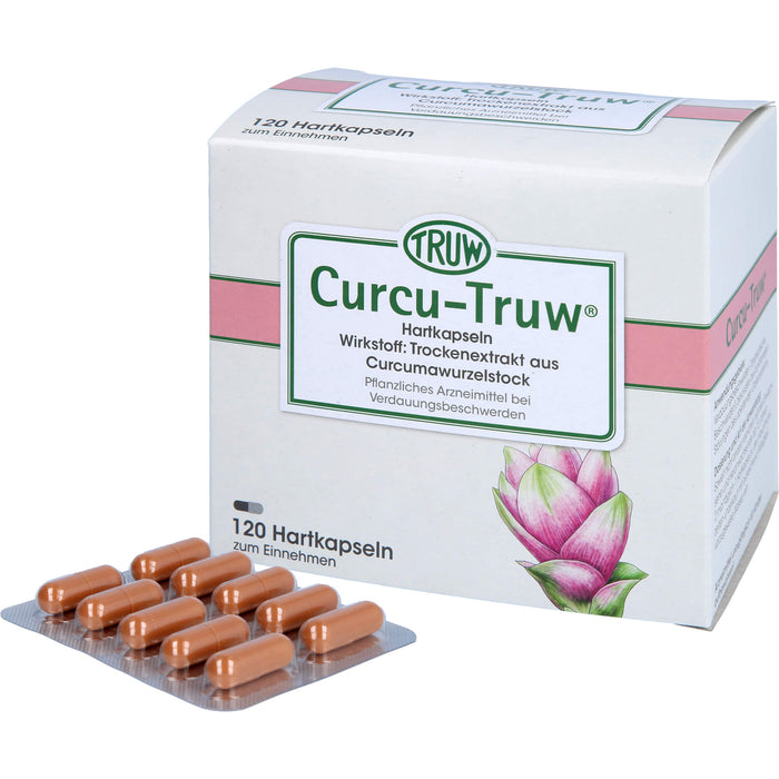 Curcu-Truw Hartkapseln bei Verdauungsbeschwerden, 120 pcs. Capsules