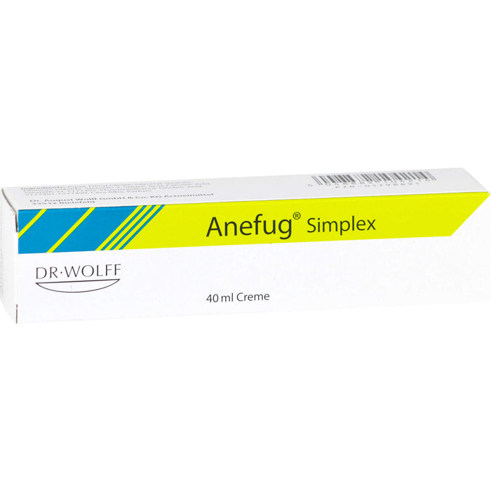 Anefug Simplex Creme getönt für unreine und zu Akne neigende Haut, 40 ml Cream