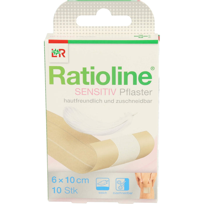 Ratioline Wundschnellverband 6 cm x 1 m, 1 pcs. Patch