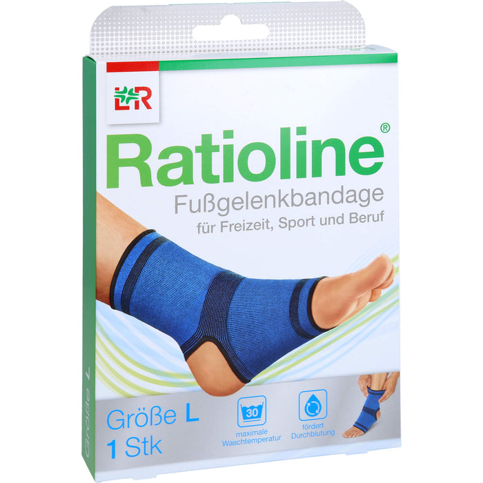 Ratioline active Fussgelenkbandage, 1 St BAN