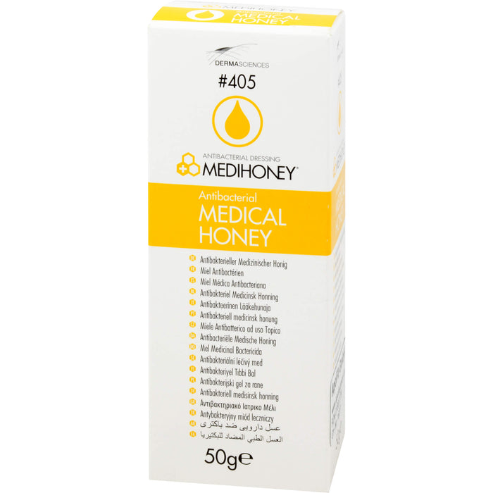 MEDIHONEY antibakterieller medizinischer Honig, 50 g Cream