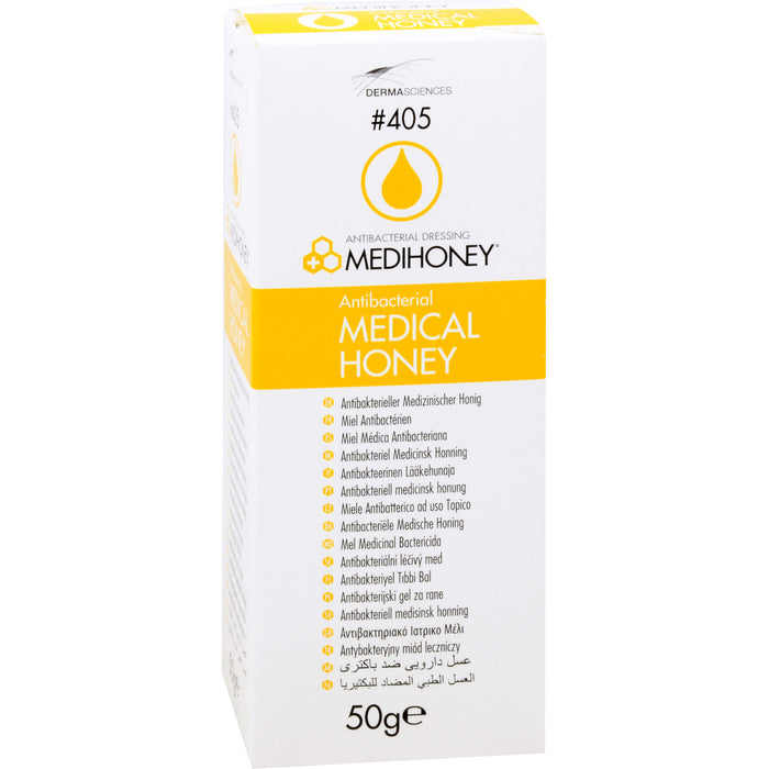 MEDIHONEY antibakterieller medizinischer Honig, 50 g Crème