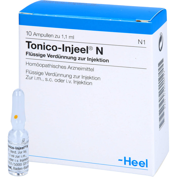 Heel Tonico-Injeel N flüssige Verdünnung, 10 pcs. Ampoules