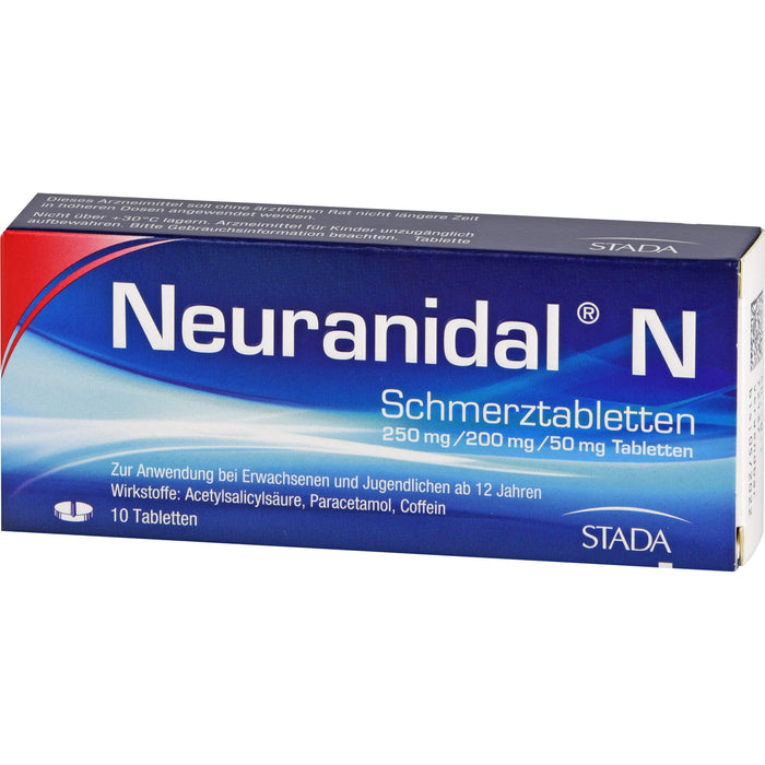 Neuranidal N Schmerztabletten, 10 pc Tablettes