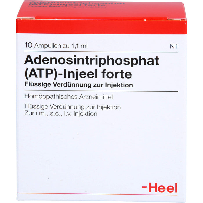 Adenosintriphosphat (ATP)-Injeel forte Ampullen, 10 pcs. Ampoules