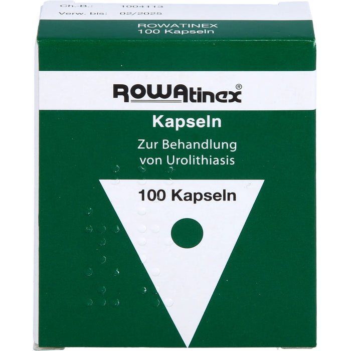 ROWAtinex Kapseln zur Behandlung von Urolithiasis, 100 pcs. Capsules