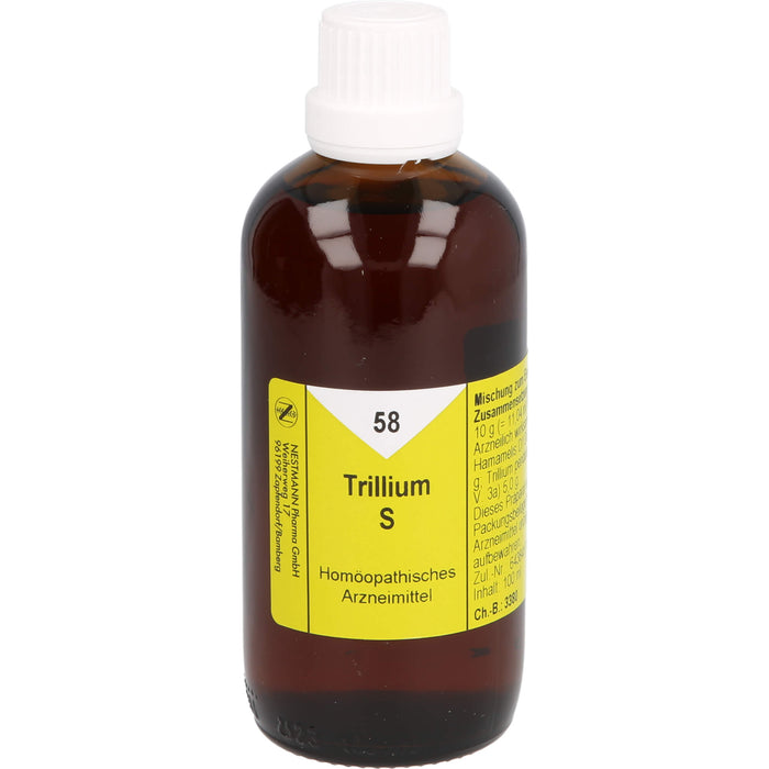 Trillium S Nr. 58 Tropfen, 100 ml TRO