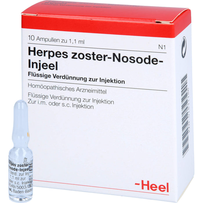 Herpes zoster-Nosode-Injeel Inj.-Lsg., 10 pc Ampoules