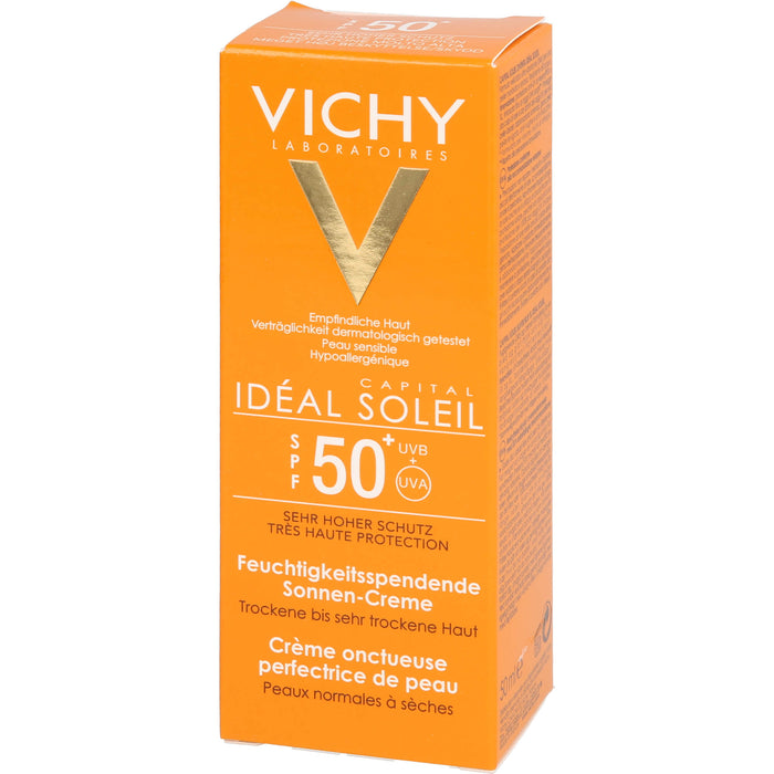 VICHY Idéal Soleil Feuchtigkeitsspendende Sonnen-Creme LSF 50+, 50 ml Creme