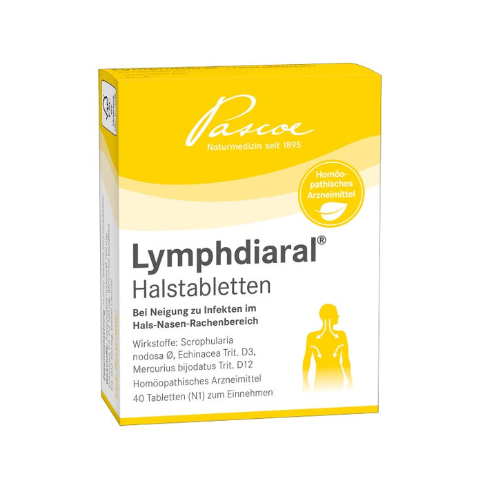 Lymphdiaral Halstabletten, 40 pc Tablettes