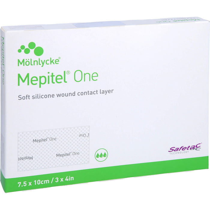 MEPITEL One Silik. Netzverband 7,5x10cm, 10 St VER