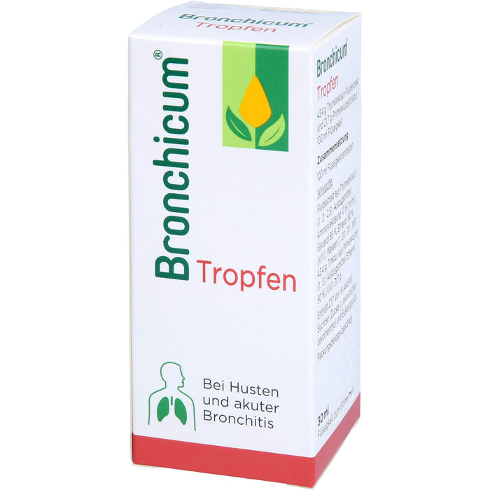 Bronchicum Tropfen bei Husten und akuter Bronchitis, 30 ml Lösung