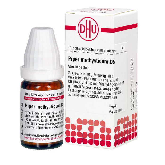 DHU Piper methysticum D5 Streukügelchen, 10 g Globuli