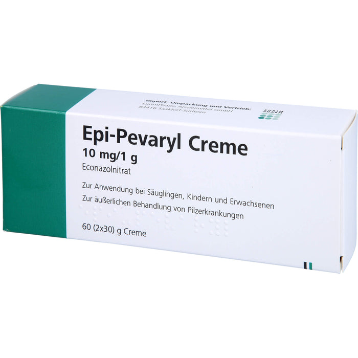 Epi-Pevaryl 1% Creme bei Pilzerkrankungen Reimport EurimPharm, 60 g Crème