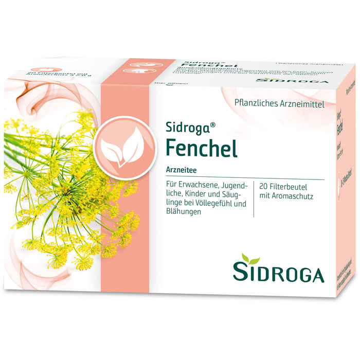 Sidroga Fenchel Arzneitee, 20 pc Sac filtrant