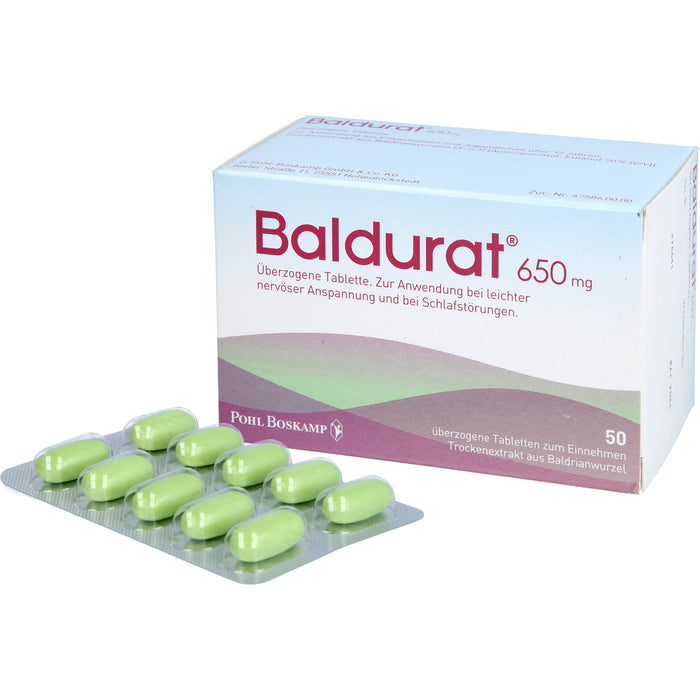 Baldurat Tabletten, 50 pcs. Tablets