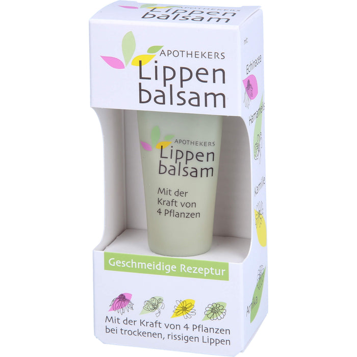 Apothekers Lippenbalsam bei trockenen, rissigen Lippen, 8 ml Crème