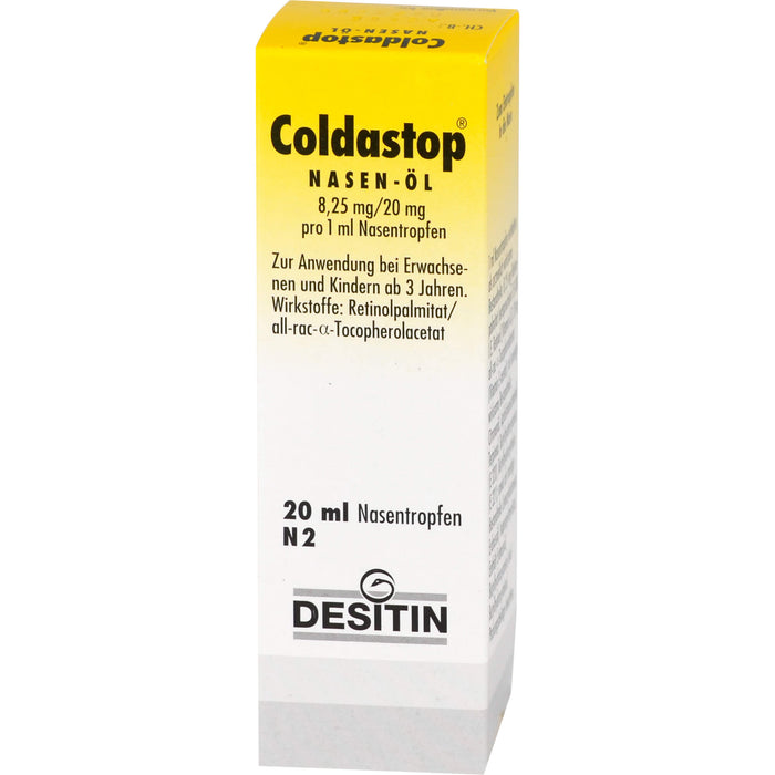 Coldastop Nasen-Öl, 20 ml Solution