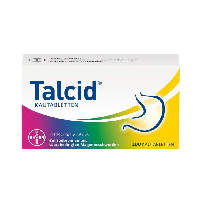 Talcid Kautabletten, 100 pc Tablettes