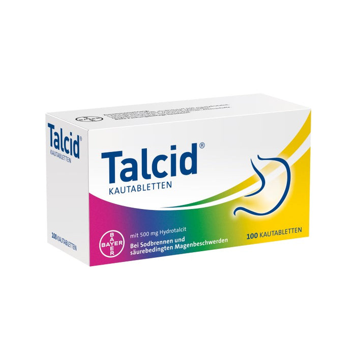 Talcid Kautabletten, 100 pc Tablettes