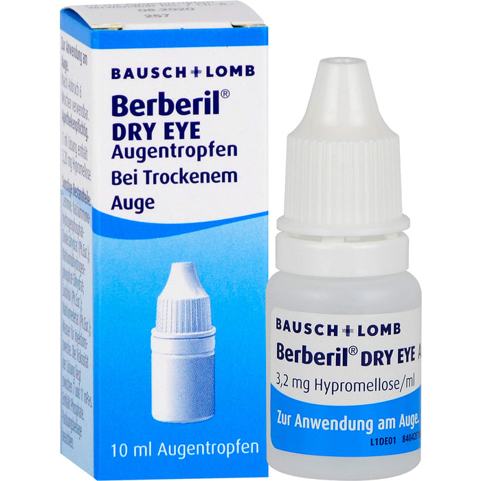 Berberil Dry Eye Augentropfen bei trockenem Auge, 10 ml Solution