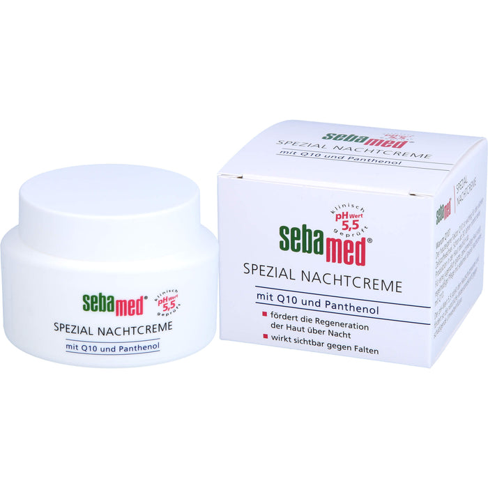 sebamed spezial Nachtcreme mit Q10 und Panthenol, 75 ml Cream