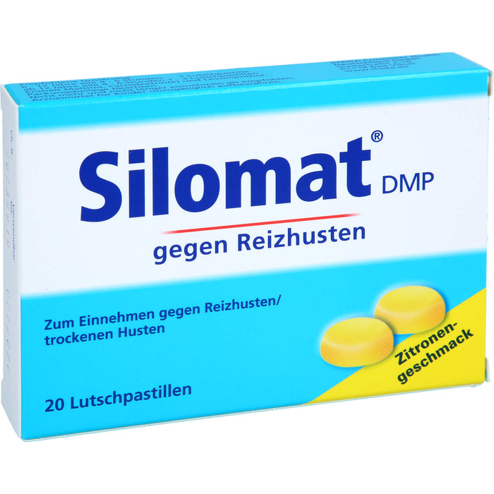 Silomat DMP Lutschpastillen Zitronen-Geschmack, 20 pc Tablettes