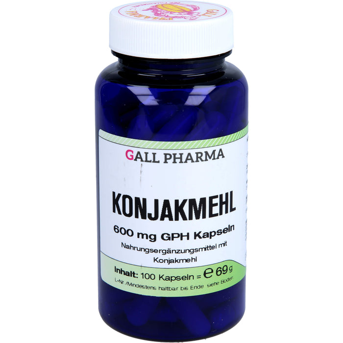 GALL PHARMA Konkakmehl 600 mg GPH Kapseln, 100 pc Capsules