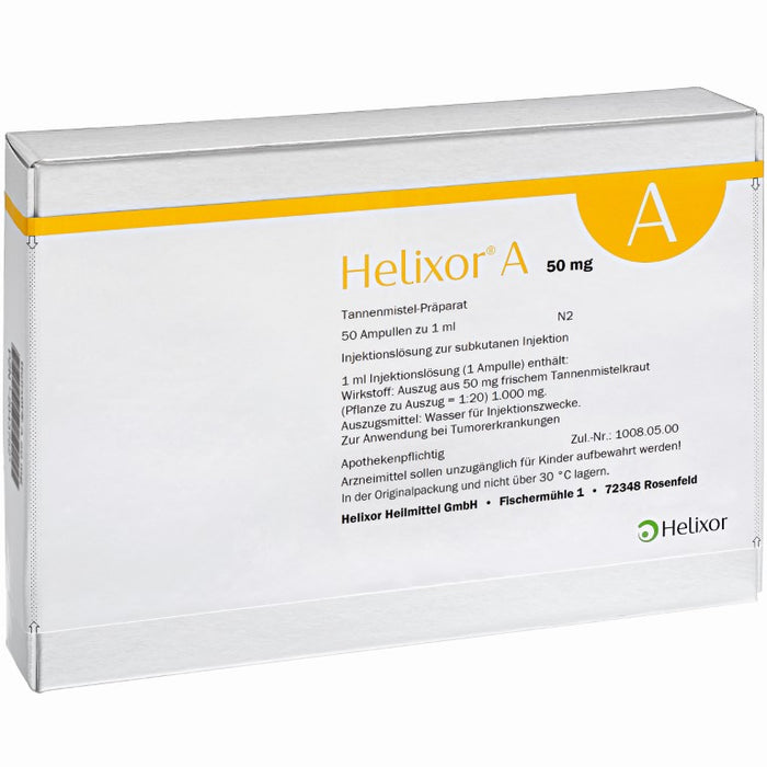 Helixor A 50 mg, 50 pcs. Ampoules