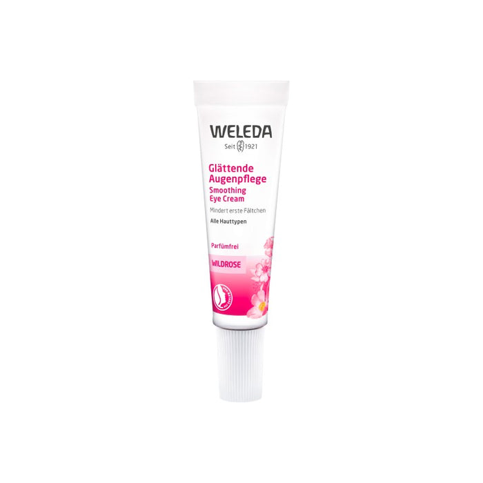 WELEDA Wildrose glättende Augenpflege Creme, 10 ml Creme