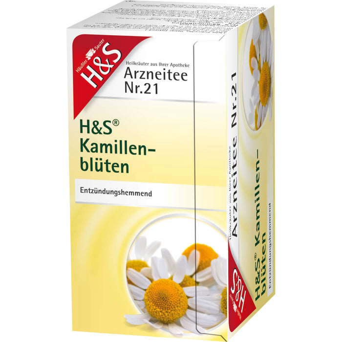 H&S Kamillenblüten Arzneitee Nr. 21, 20 pc Sac filtrant