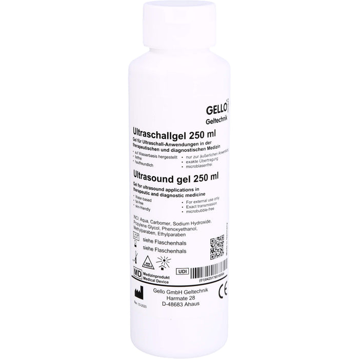 Ultraschall Gel, 250 ml GEL