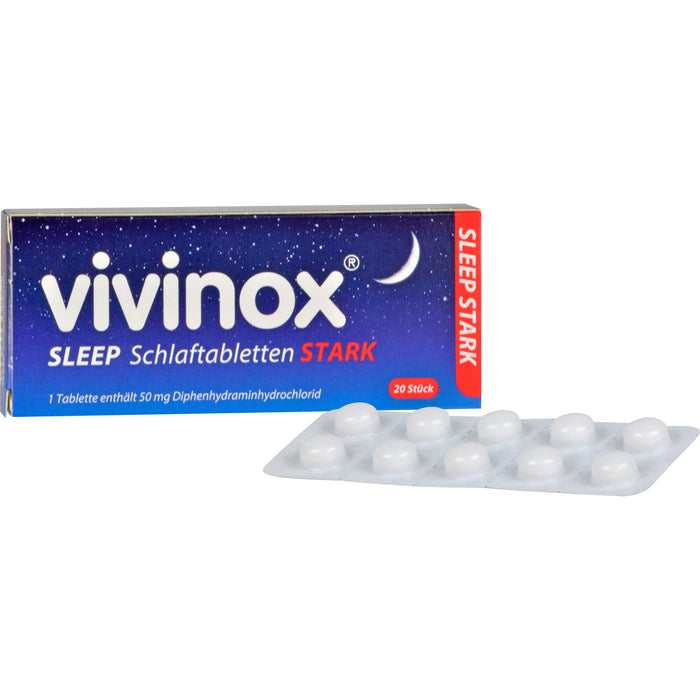 vivinox sleep stark Schlaftabletten, 20 St. Tabletten