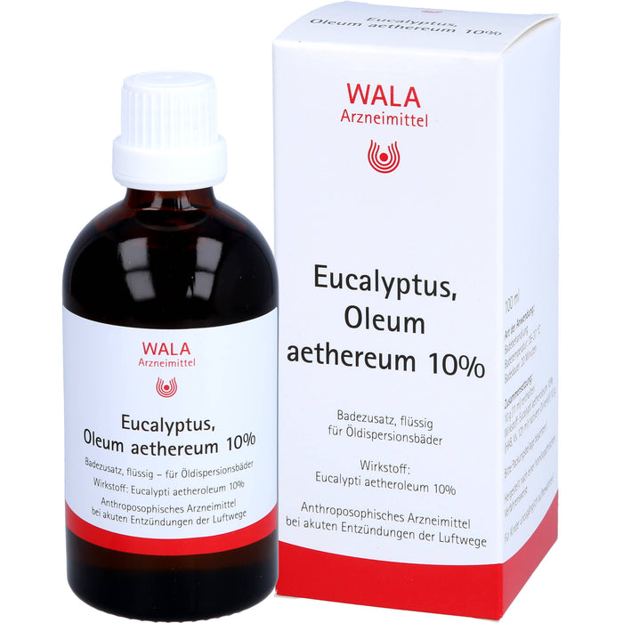 WALA Eucalyptus Oleum aethereum 10% Badezusatz, 100 ml Oil