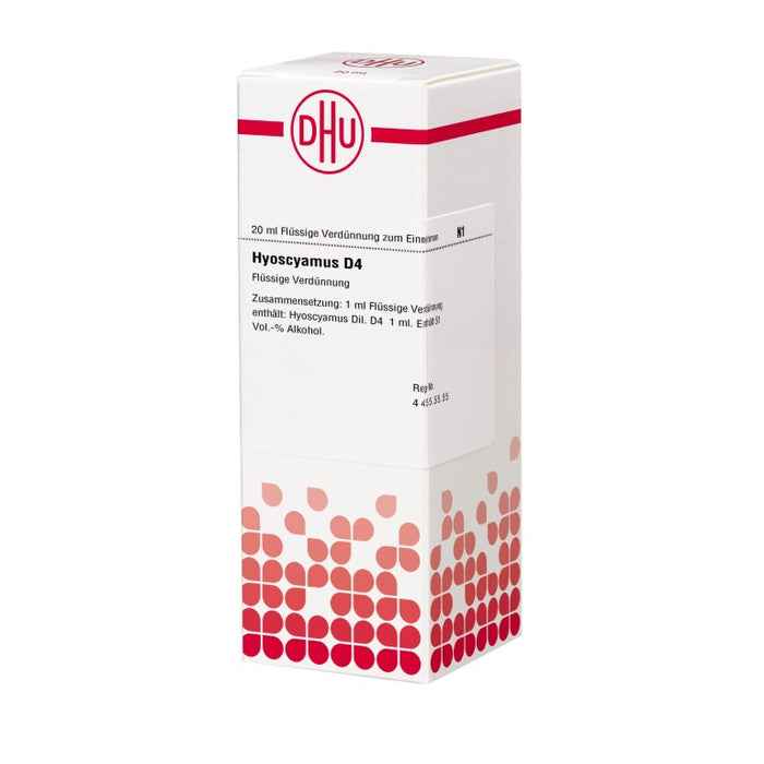 DHU Hyoscyamus D4 Dilution, 20 ml Lösung