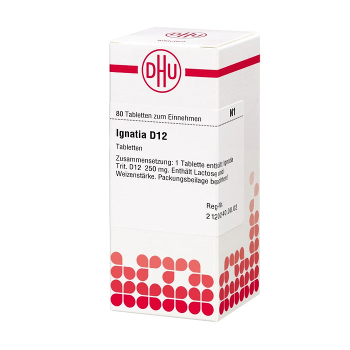 DHU Ignatia D12 Tabletten, 80 St. Tabletten