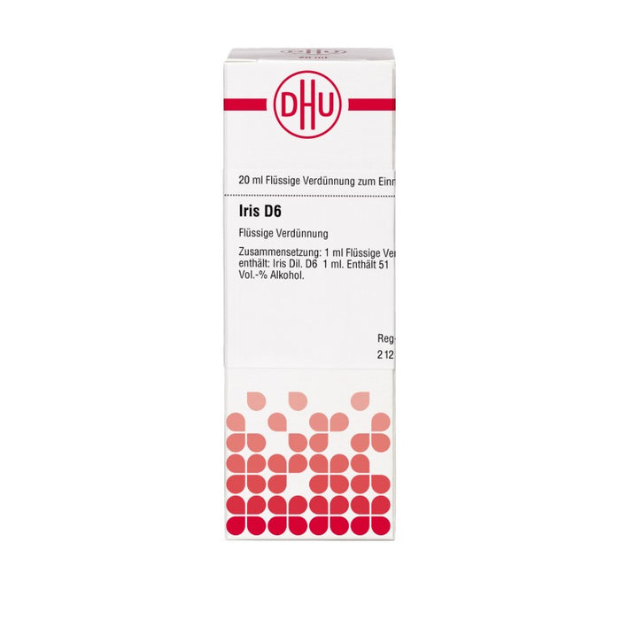 DHU Iris D6 Dilution, 20 ml Lösung