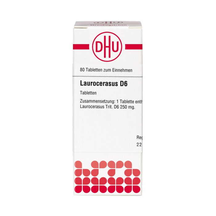 DHU Laurocerasus D6 Tabletten, 80 pc Tablettes