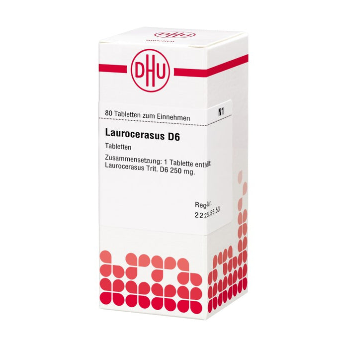 DHU Laurocerasus D6 Tabletten, 80 pc Tablettes