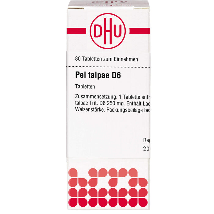 DHU Pel talpae D 6 Tabletten, 80 pcs. Tablets