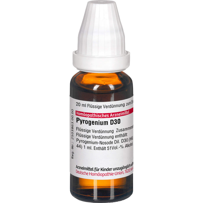 DHU Pyrogenium D30 Dilution, 20 ml Lösung