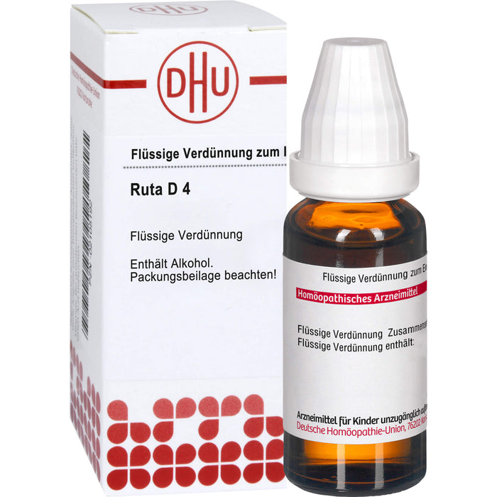 DHU Ruta D4 Dilution, 20 ml Lösung