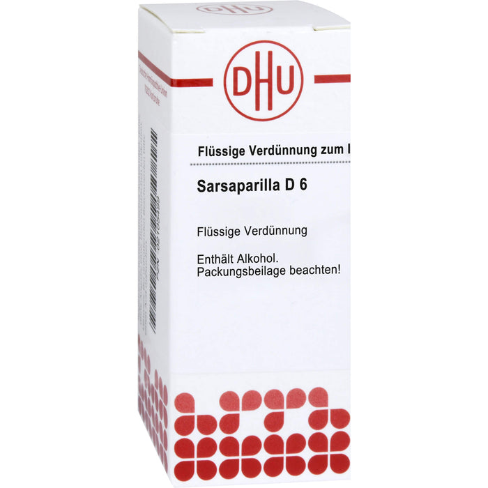 DHU Sarsaparilla D6 Dilution, 20 ml Lösung