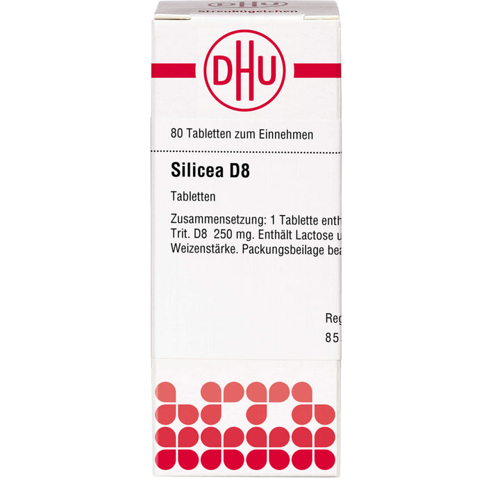 DHU Silicea D8 Tabletten, 80 St. Tabletten