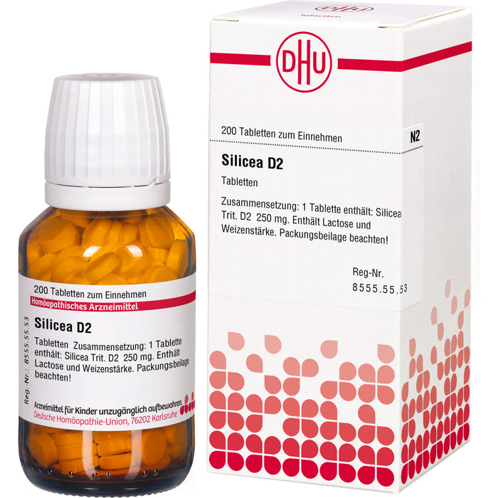 DHU Silicea D2 Tabletten, 200 St. Tabletten