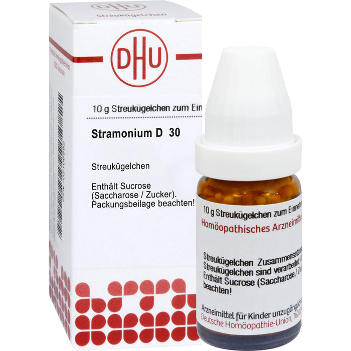 DHU Stramonium D30 Streukügelchen, 10 g Globuli